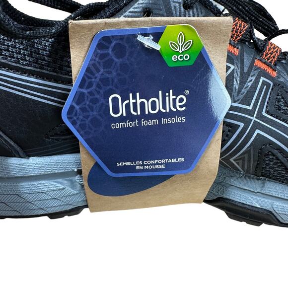 ASICS Gel-Venture 8 Black Sheet Rock Men's Trail Running Shoes Size 7 NWOB - Picture 8 of 10